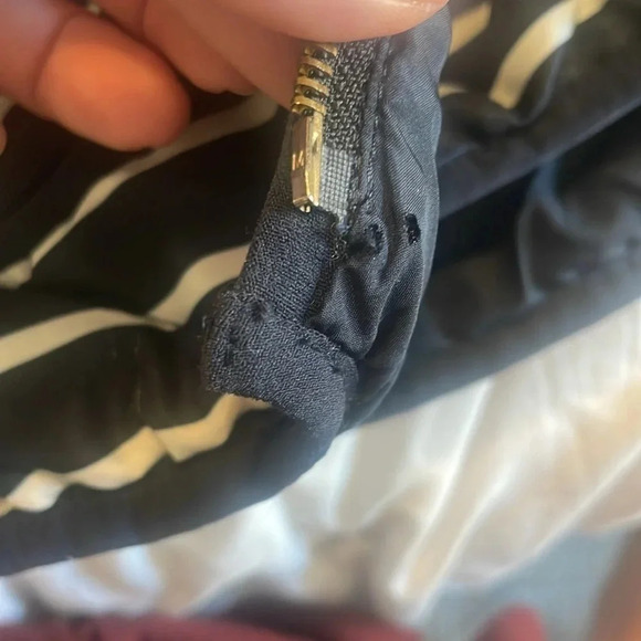 San Joy nautical striped quilted vest small - Picture 6 of 6